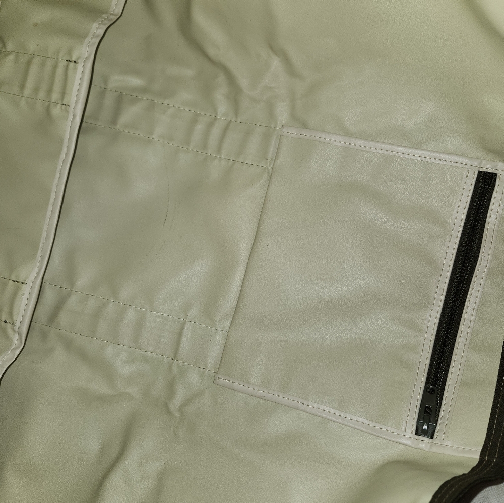 DUNHILL EUC Olive Green Travel Bag - Picture 4 of 6